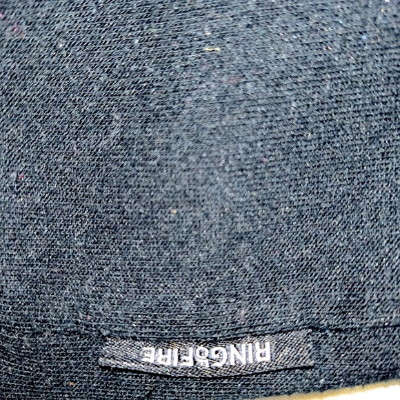 New Vintage 90s ring of fire diamond crew neck XL men's black and white og s… - Picture 4 of 10